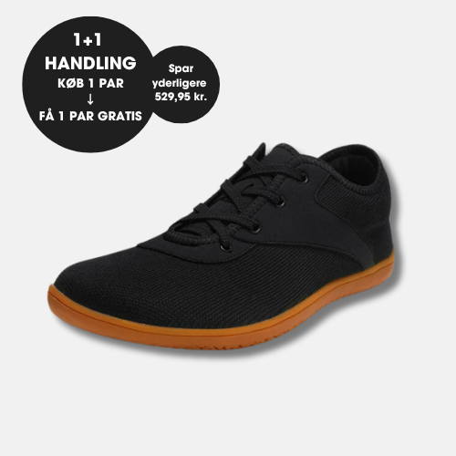 BARFODET ORTOPÆDISK SNEAKER | 1+1 GRATIS