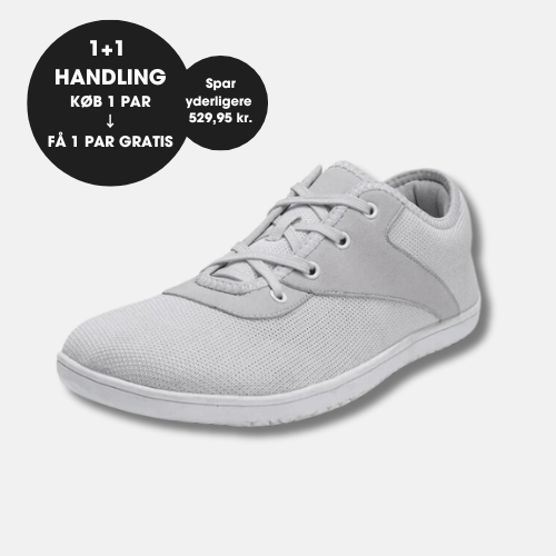 BARFODET ORTOPÆDISK SNEAKER | 1+1 GRATIS